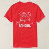 100 dagen van school 8 1 t-shirt (Design voorkant)