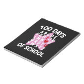 100 dagen van school alfabet 100e dag leraar notitieblok (Linkerzijde)