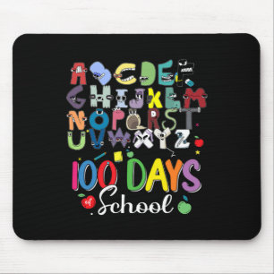 100 Dagen van School Alphabet Lore Abc's School Ko Muismat