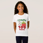 100 Dagen van School Caterpillar T-shirt (Voorkant volledig)