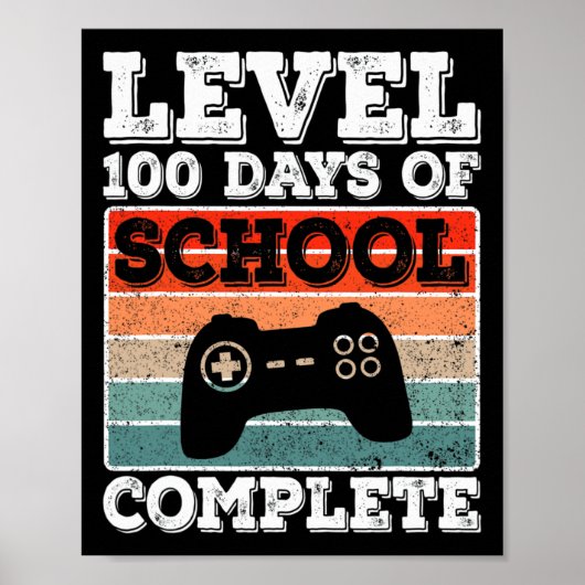 100 dagen van school complete gamer jongens video  poster (Voorkant)