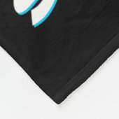 100 dagen van school Dabbing Monkey Fun Dierenvrie Fleece Deken (Hoek)