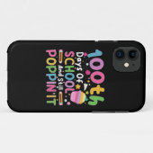 100 dagen van school en nog steeds poppin' meisje Case-Mate iPhone case (Achterkant (horizontaal))