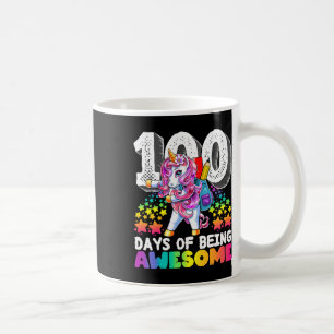 100 dagen van School Flossen Eenhoorn Gift voor Me Koffiemok