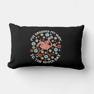 100 dagen van school groef flamingo gezichtsmasker kussen