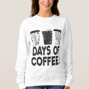 100 dagen van school Leraar koffie 100 dagen van c Trui