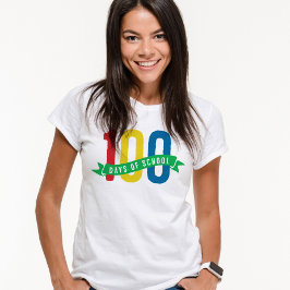 100 dagen van school leraar shirt