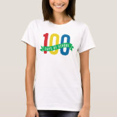 100 dagen van school leraar shirt (Voorkant)