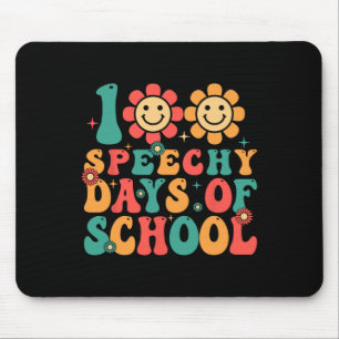 100 Dagen Van School Logopedie Groovy Slp Lesgeven Muismat
