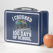 100 Dagen van School Monster Truck 100th Day Schoo (In situ)