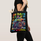 100 dagen van school monster vrachtwagen leraar st tote bag (Dichtbij)