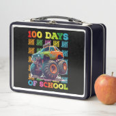 100 Dagen Van School Monstertruck Leraar Student (In situ)