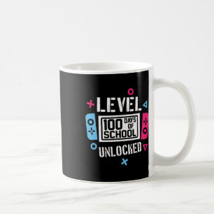 100 dagen van school ontgrendelde gamer videogames koffiemok