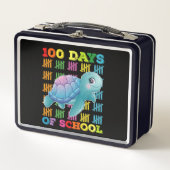 100 dagen van school schildpad leraar student (Voorkant)