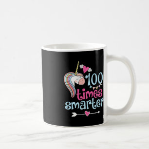 100 dagen van school Shirt 100 keer slimmer schatt Koffiemok