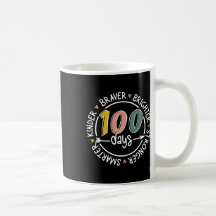 100 dagen van school slimmer kinder sterker bright koffiemok