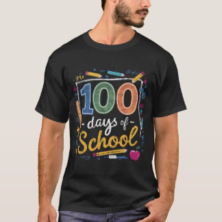 100 Dagen van School T-shirt Design