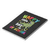 100 dagen van school Trex 100e dag van de school Notitieblok (Linkerzijde)