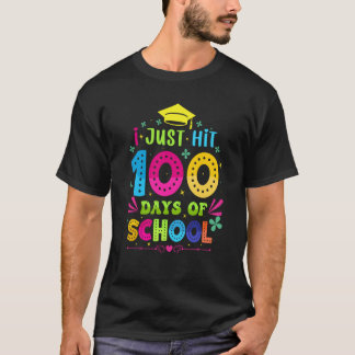 100 Dagen Van School voor Onderwijzer Jongens Meis T-shirt
