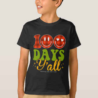 100 dagen van schoolleerlingen leraren 100 dagen Y T-shirt