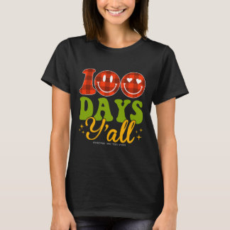100 dagen van schoolleerlingen leraren 100 dagen Y T-shirt