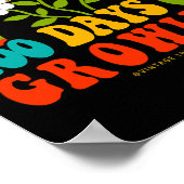 100 dagen van schoolleraar Kinder 100 dagen van de Poster (Hoek)