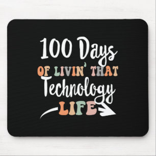 100 dagen van technologie 100ste dag van school vo muismat