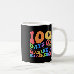 100 dagen verschil maken 100e dag schoolthee koffiemok
