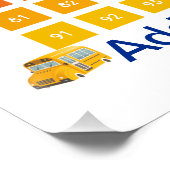 100 dagen vieren met tellen perfect poster (Hoek)