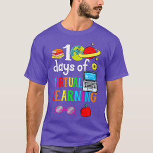 100 dagen virtuele startpagina school online klone t-shirt