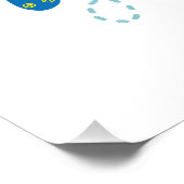 100 dagen vloog net door schoolvlinder perfect poster (Hoek)