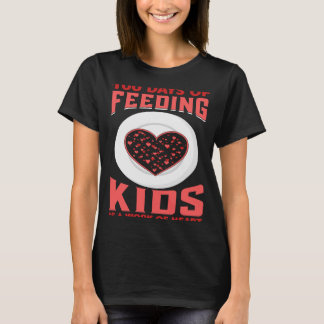 100 dagen voeding van Kinderen is een werk van har T-shirt