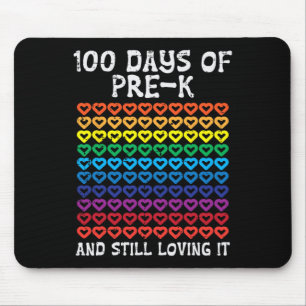 100 dagen voor het K die het liefhebben het hart 1 Muismat