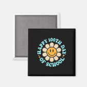 100 dagen vrolijke 100e dag leerkracht Kinderen Magneet (Voorkant / Achterkant)