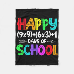 100 dagen Wiskunde op school voor lerarenstudenten Fleece Deken