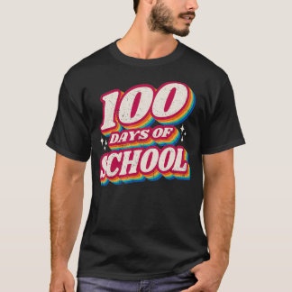 100 DAGEN Yu2019ALL Leraar of student 100th Day of T-shirt