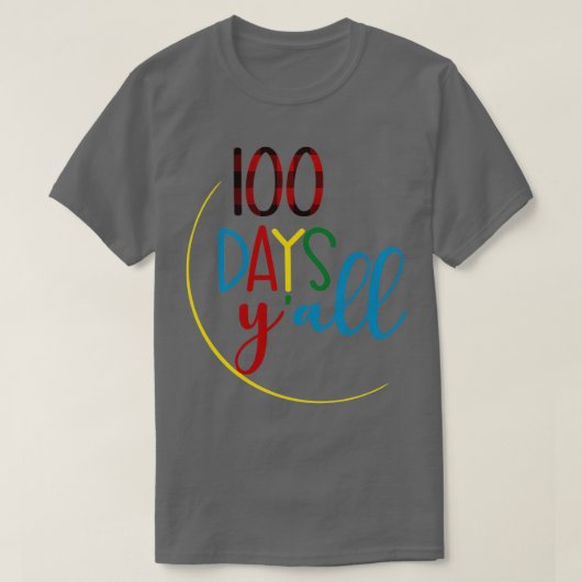 100 dagen Yx27all Funny 100th Day of School 14 T-shirt (Design voorkant)