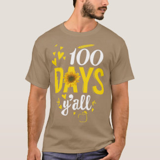 100 dagen Yx27all Funny 100th Day of School Shirt