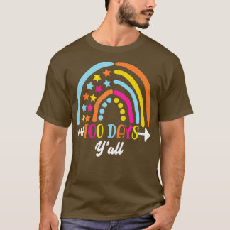 100 dagen Yx27all Happy 100th Day of School Colorf T-shirt