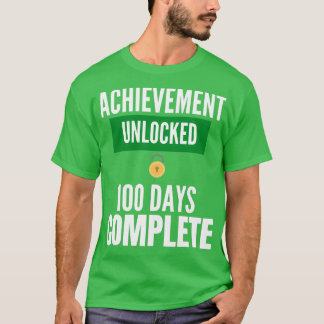 100 dagen zonder vergrendeling 100 dagen volledige t-shirt