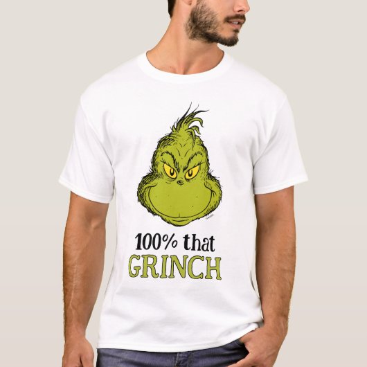 100% dat Grinch T-Shirt (Voorkant)