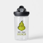 100% dat Grinch Waterfles (Voorkant)