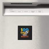 100 Day Just Kick It! Voetbal Blast-viering Magneet (Insitu (Vaatwasser))
