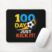 100 Day Just Kick It! Voetbal Blast-viering  Muismat (Met muis)