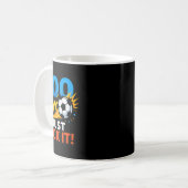 100 Day Just Kick It! Voetbalfeest viering Koffiemok (Voorkant links)