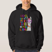 100 Day Of School Long Sleeve Shirt 100th No Probl (Voorkant)