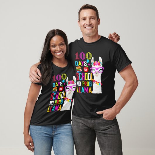100 Day Of School Long Sleeve Shirt 100th No Probl (Unisex)