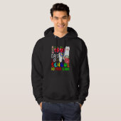 100 Day Of School No Prob Llama Cute Llama Lover S Hoodie (Voorkant volledig)