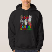 100 Day Of School No Prob Llama Cute Llama Lover S Hoodie (Voorkant)