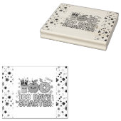 100 day rubberstempel (Gestempeld)